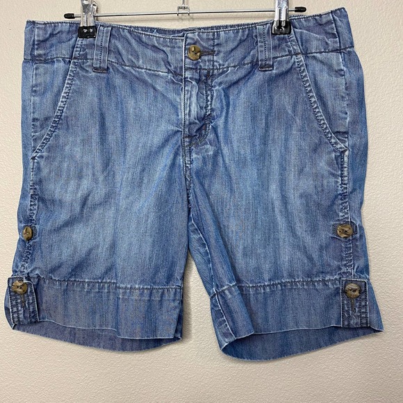 Level 99 Pants - Level 99 Adjustable Length Bermuda Shorts Size 28